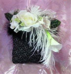Flowers & Feathers added to a Purse